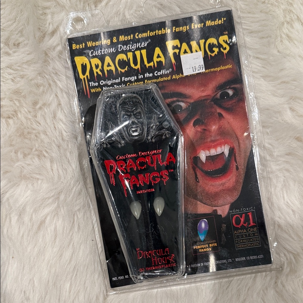 Dracula Fangs Vampire Teeth